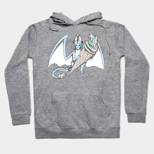 Wings of Fire - Winter with matcha & hojicha ice cream Hoodie